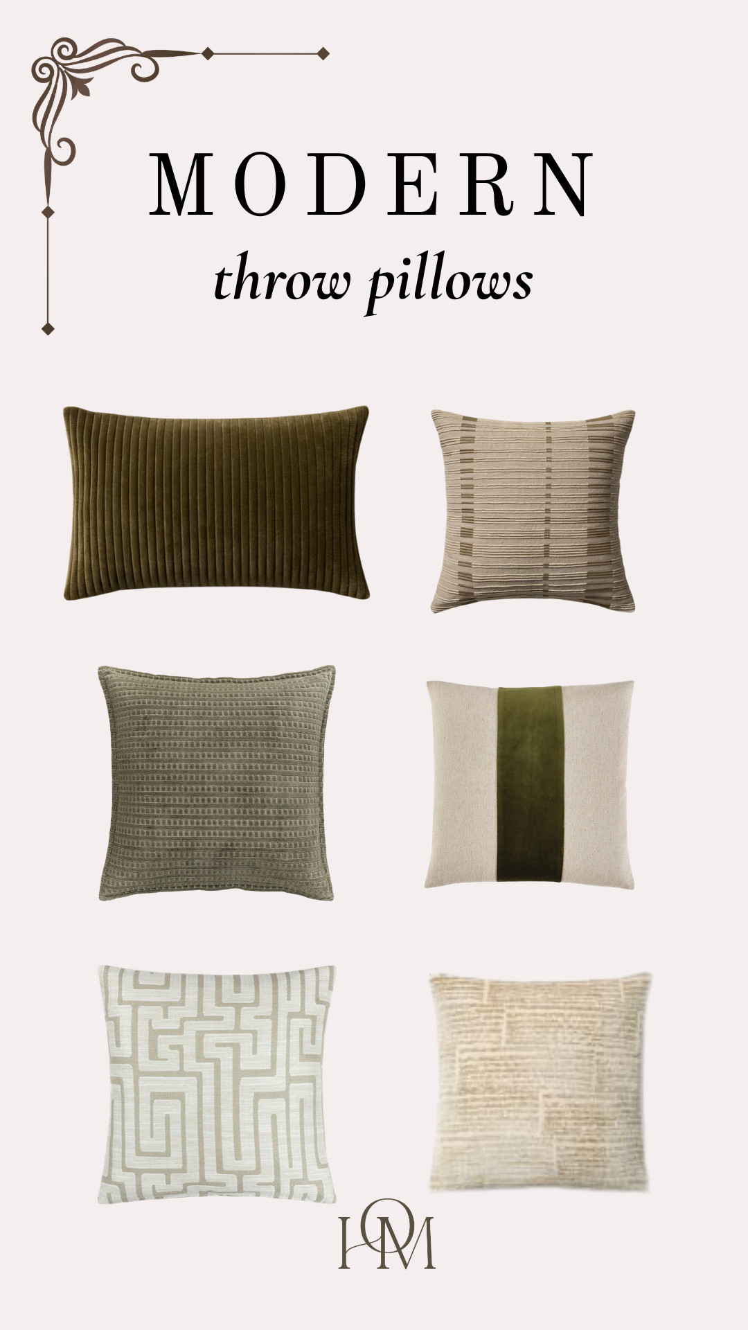 Looking to refresh your living space? These throw pillows are perfect for a modern touch! 

 #LTKHome