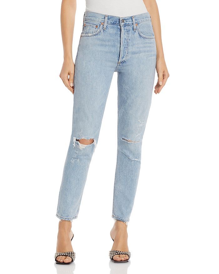 Jamie High Rise Tapered Jeans in Shakedown | Bloomingdale's (US)