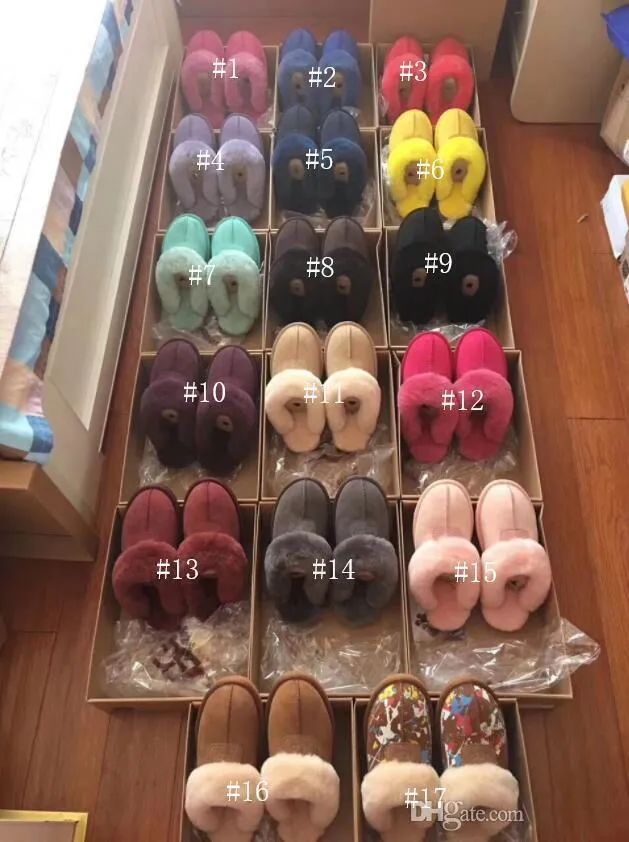 Slippers Womens Boots Snow Boots Wgg Warm Cotton Designer Indoor Slipper Men From Superstar777, $... | DHGate