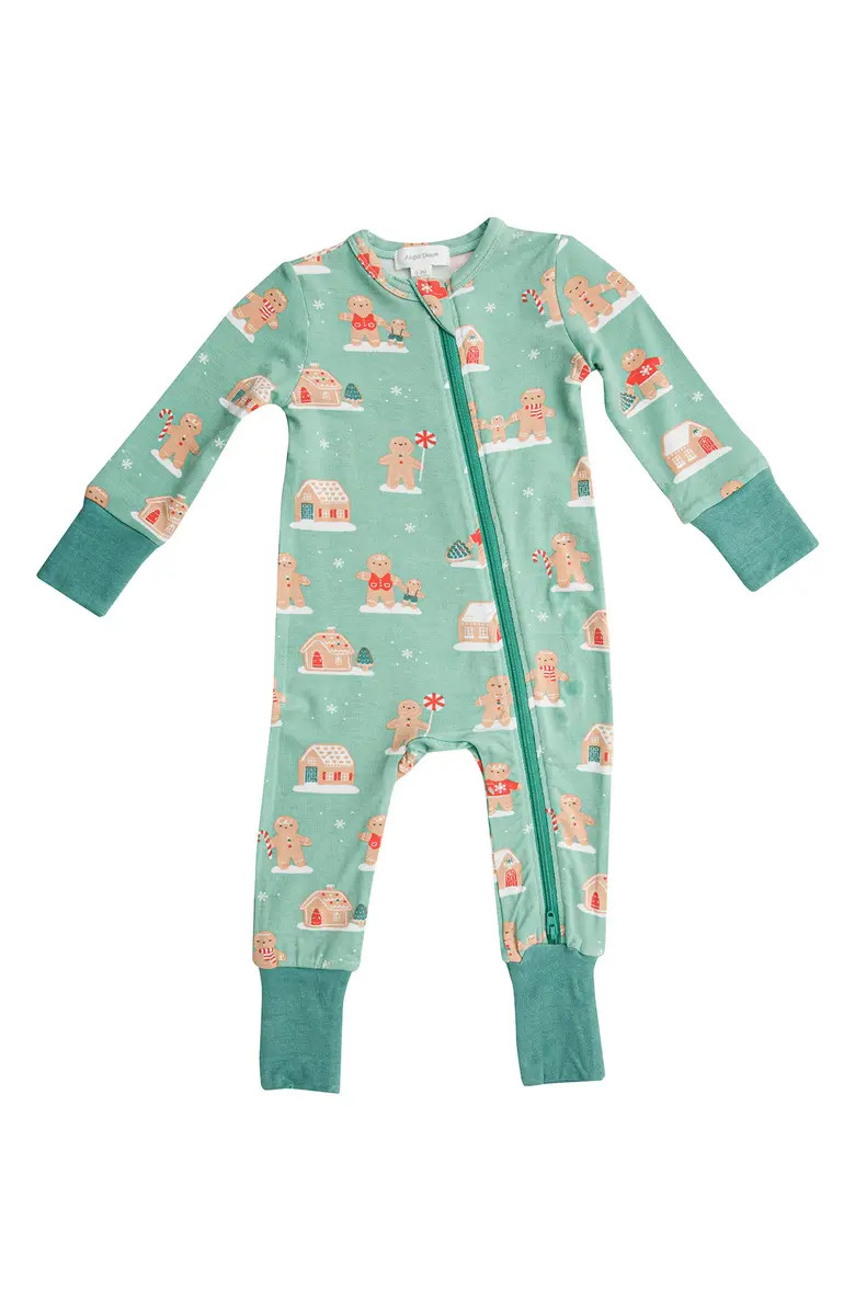 Angel Dear Gingerbread Fitted One-Piece Pajamas | Nordstrom | Nordstrom