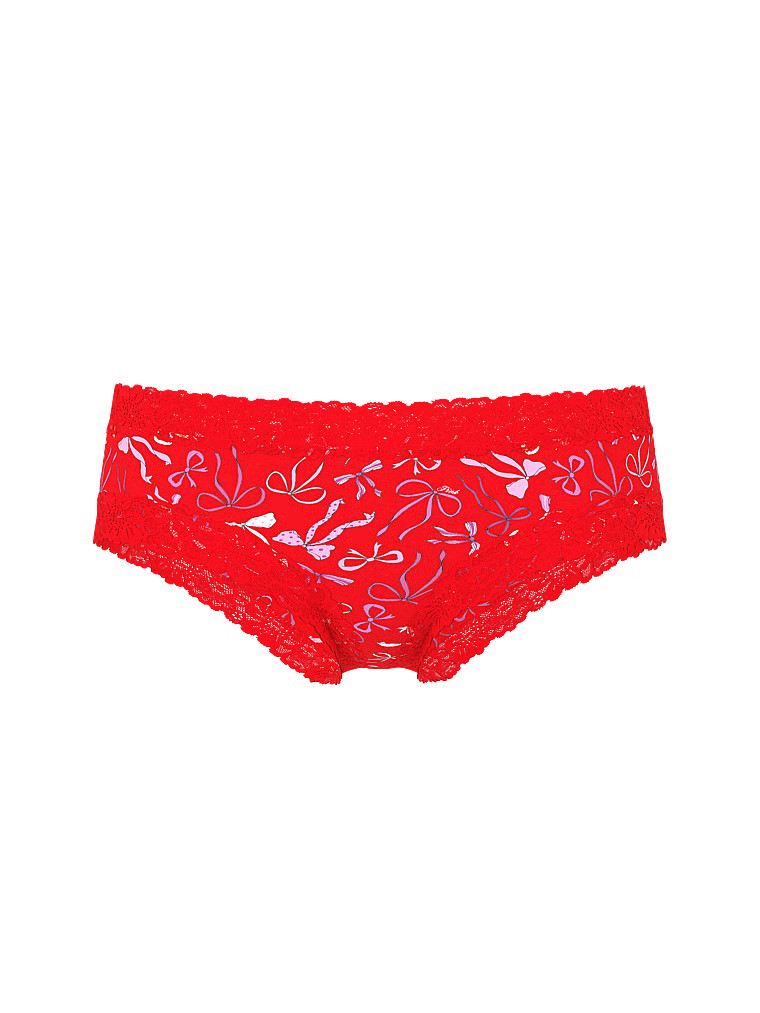 Buy Wink Lace-Trim Cheeky Panty, Pink Hearts - Order Panties online - Victoria's Secret US | Victoria's Secret (US / CA )