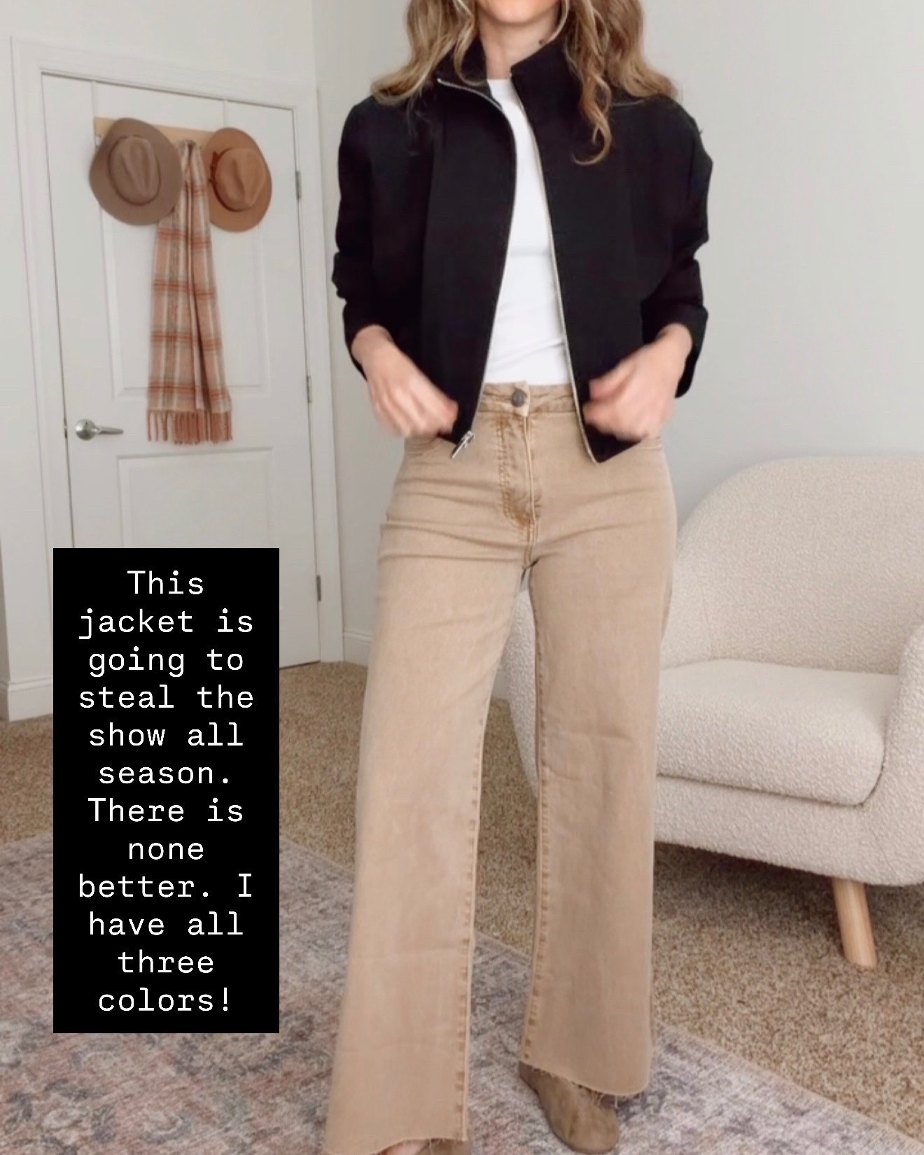 The fit of this jacket makes every outfit feel solid. #LTKdayinmylife

#LTKdayinmylife