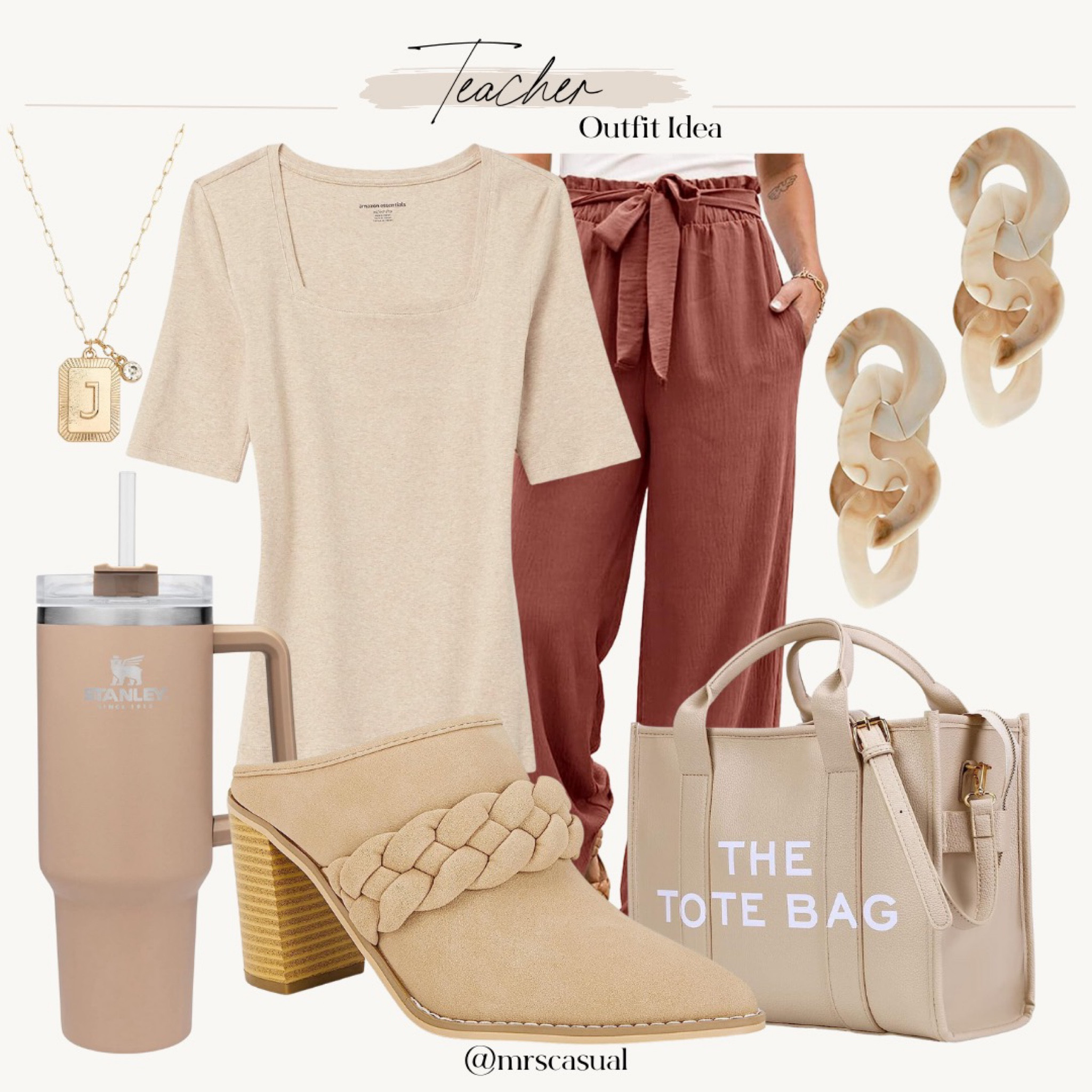 Amazon tie waist pants teacher outfit idea 

#LTKworkwear #LTKFind #LTKunder50