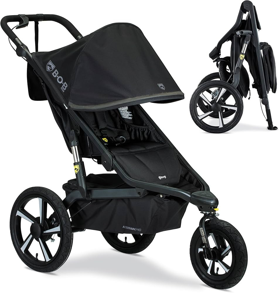 BOB Gear Alterrain Pro Jogging Stroller, Black | Amazon (US)