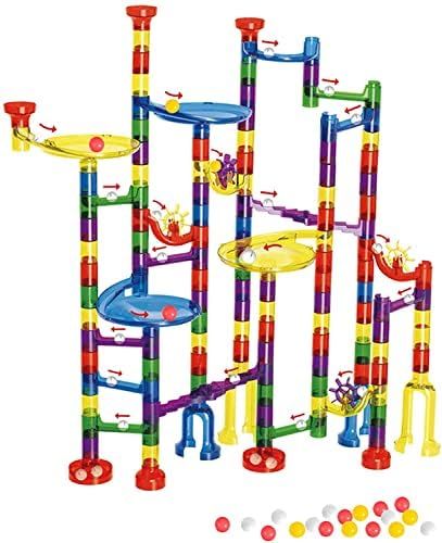 WTOR Toys 216Pcs Kids Toys Marble Run Super Set Toys Marble Maze Game Educational Learning Buildi... | Amazon (CA)