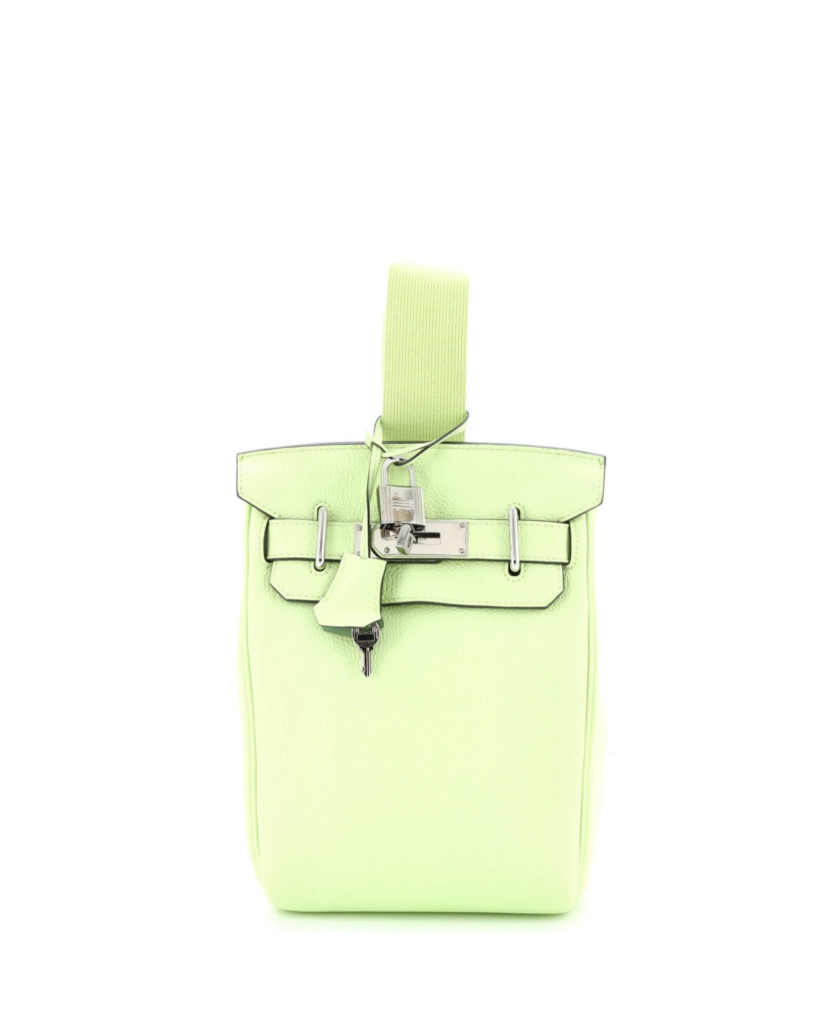Pre-Owned Hermes Pm Hac a Dos Backpack Togo - Green | Macy's