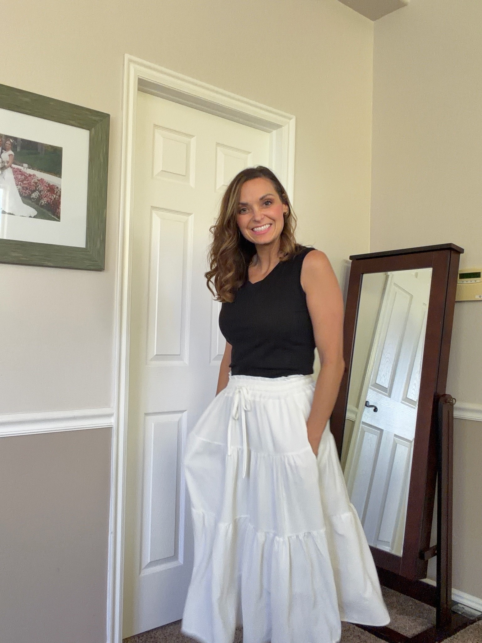 Love this skirt so much!

#LTKootd #LTKmomlife #LTKOver40