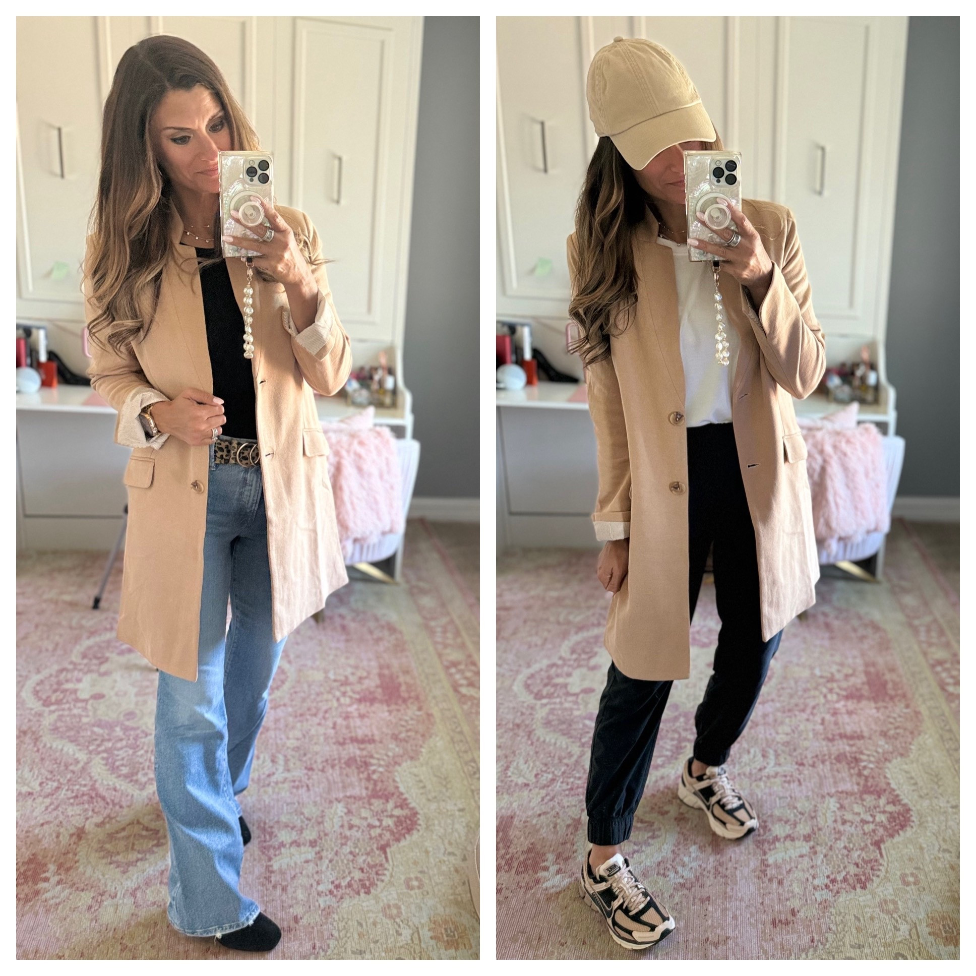 How to style a tan coatigan long blazer

#LTKFindsUnder100 #LTKStyleTip #LTKOver40