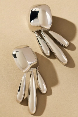 Drippy Geometric Earrings | Anthropologie (US)