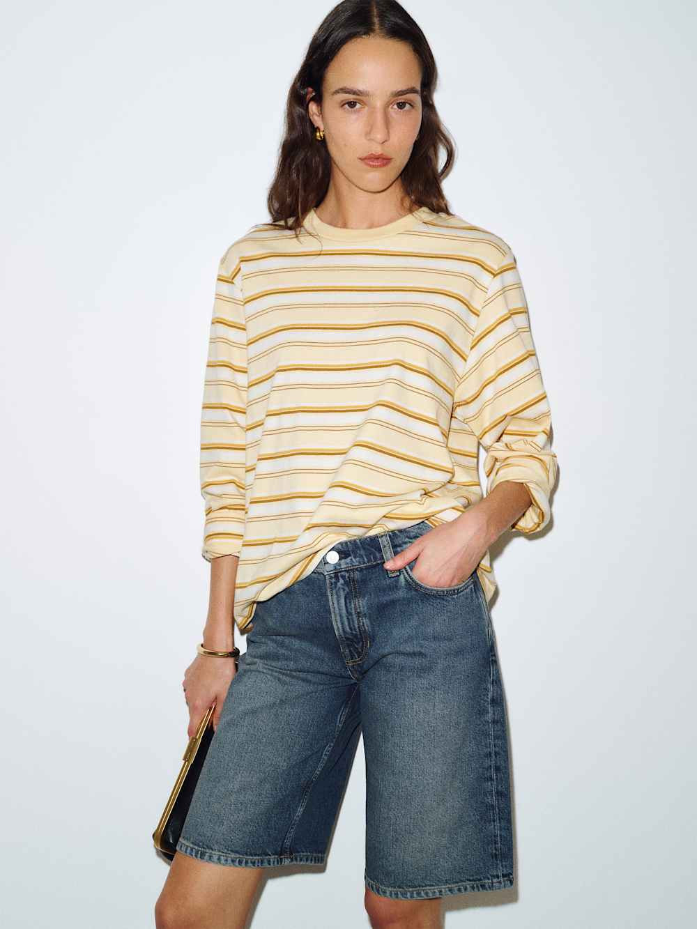 Finley Low Rise 11 In Baggy Jorts | Reformation (Global)