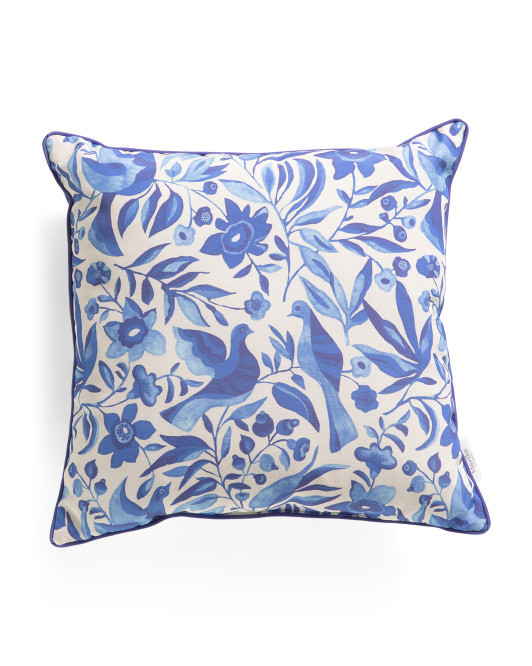 18x18 Set Of 2 Outdoor Birds Pillows | TJ Maxx