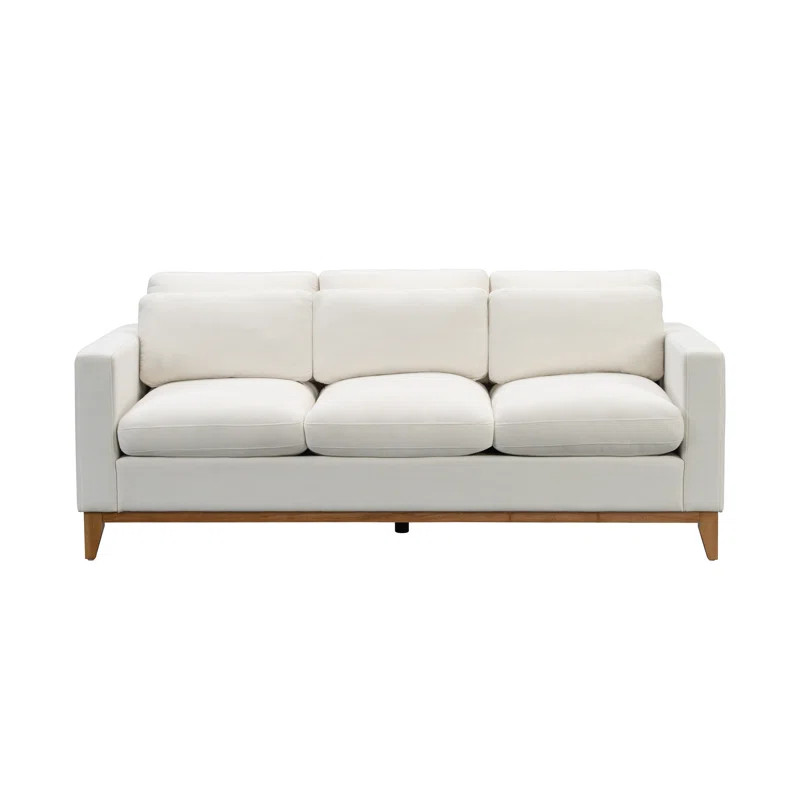 Lushana 81.5'' Square Arm Sofa with Reversible Cushions | Wayfair North America