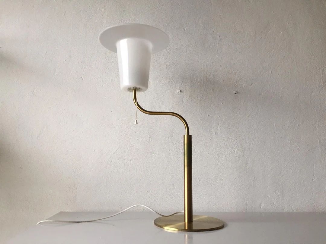 Luxus Brass Table Lamp by Uno & Östen Kristiansson 1970s - Etsy | Etsy (US)