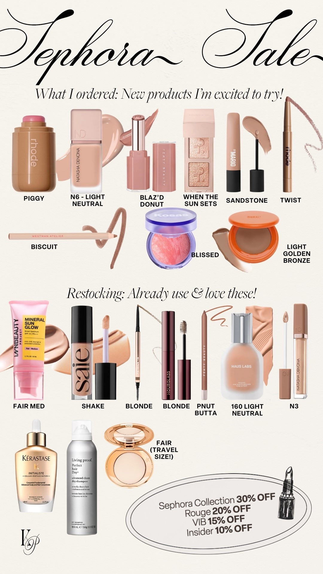 Sephora Sale - What I Bought from the Sephora Sale! Code EVERYTHING for discount! #kathleenpost Beauty Routine, Makeup Routine, beauty faves, fall face routine


#LTKFindsUnder100 #LTKSaleAlert #LTKBeauty