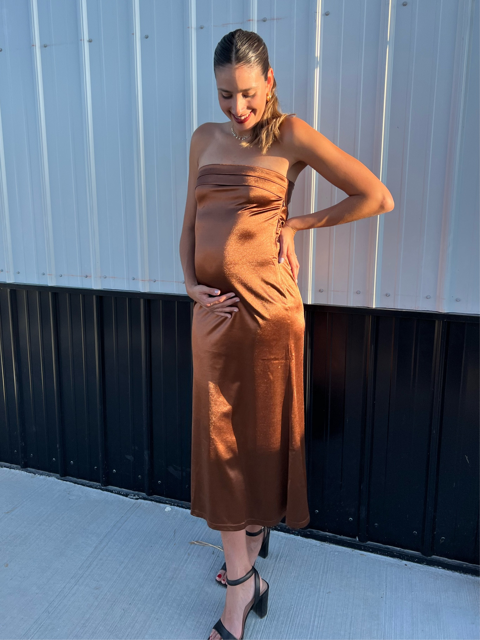 Wedding night ✨🤎 this bump friendly dress was so comfy and beautiful!


#LTKwedding #LTKfamily #LTKbump