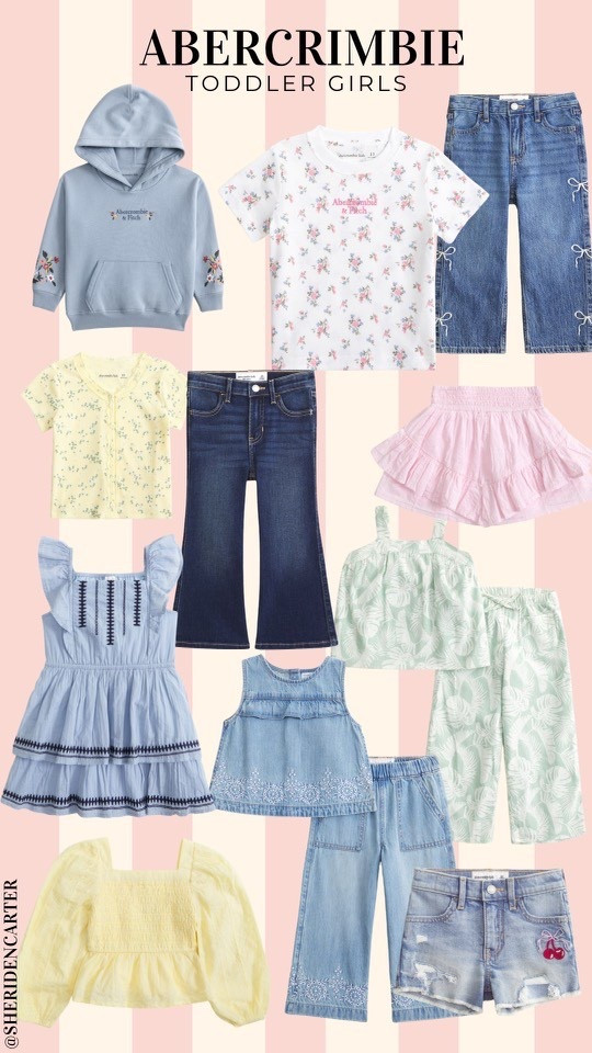 Abercrombie toddler girls has a buy one get one 50% off sale!!!!!

#LTKdayinmylife #LTKmomlife #LTKKids