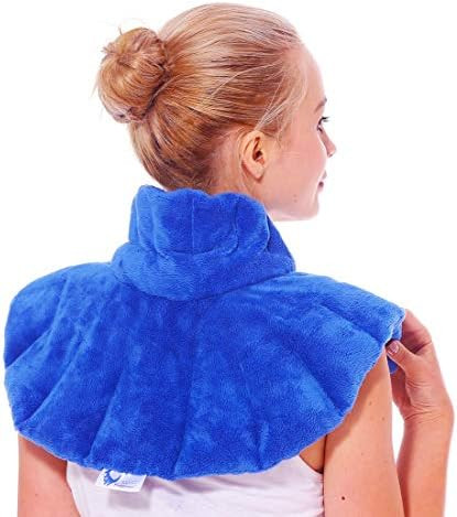 Huggaroo Original Microwave Heating Pad – Cordless Weighted Heated Neck Wrap and Shoulder Heati... | Amazon (US)