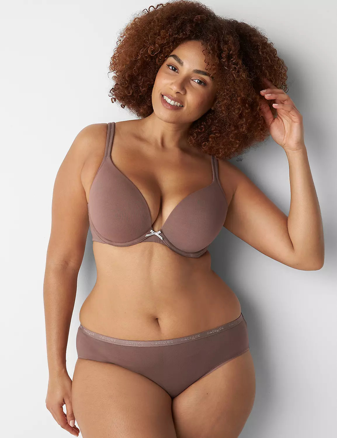 Cotton Boost Plunge Bra | Lane Bryant (US)