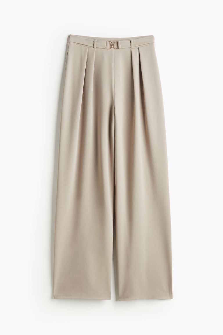 Buckle-detail Dress Pants | H&M (US + CA)