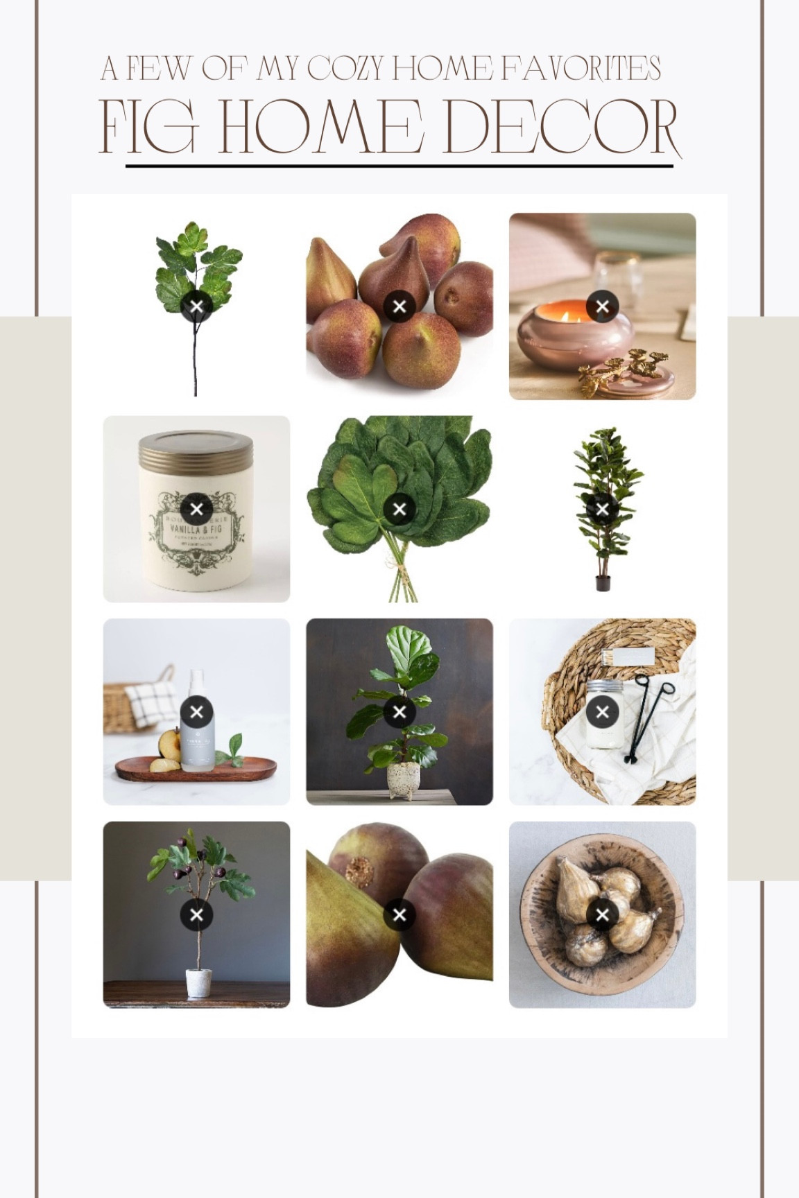 Fig Home Decor | Fall Home Decor | Cozy Botanical Home Decor | Candles/Fig Decor/Fig Leaves/Fiddle Leaf Fig 

#LTKhome #LTKHoliday #LTKSeasonal