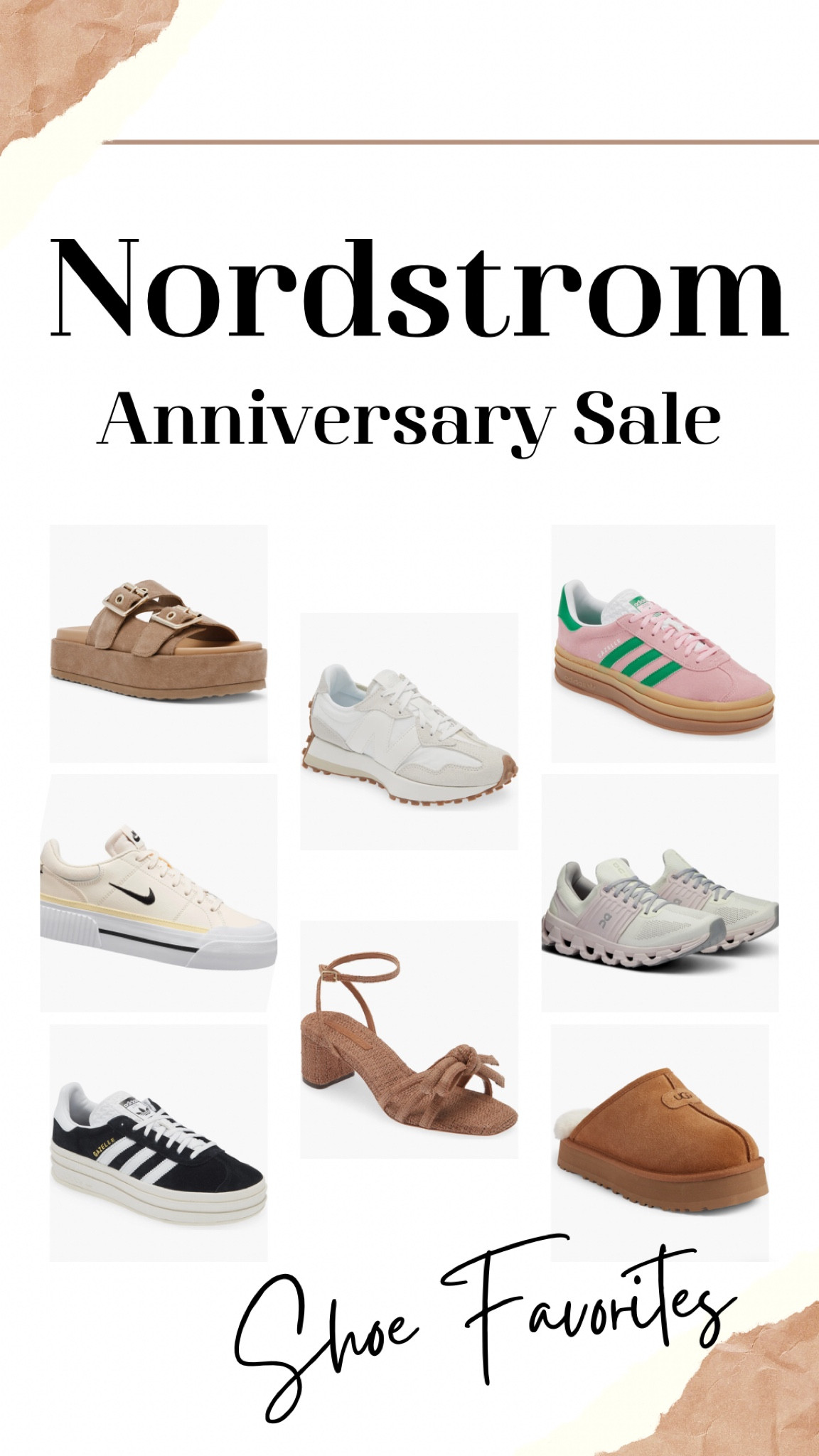Nordstrom Anniversary Sale Preview! Save this post to shop your favorite shoes starting July 15th! 

Nordstrom / Nordstrom Anniversary Sale / Shoes / Sale / Nike / Adidas /
UGG / On Cloud 

#LTKSaleAlert #LTKShoeCrush #LTKxNSale