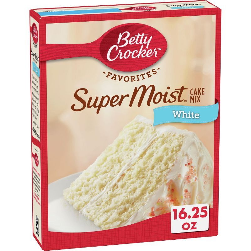 Betty Crocker Super Moist White Cake Mix - 16.25oz | Target