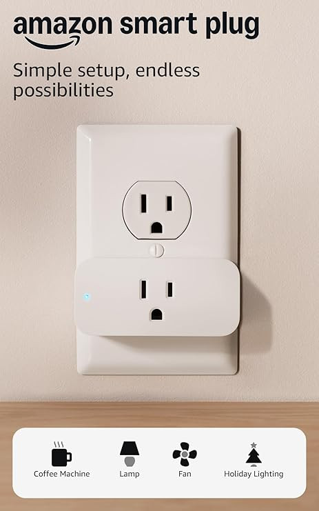 Amazon Smart Plug | Works with Alexa | Simple setup, endless possibilities | Amazon (US)
