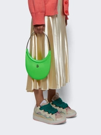 Logo Stamp Swipe Bag Green | The Webster