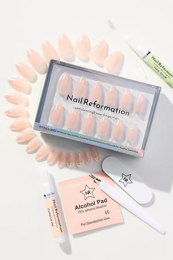 Stay Gold Press-On Nails | Anthropologie (US)