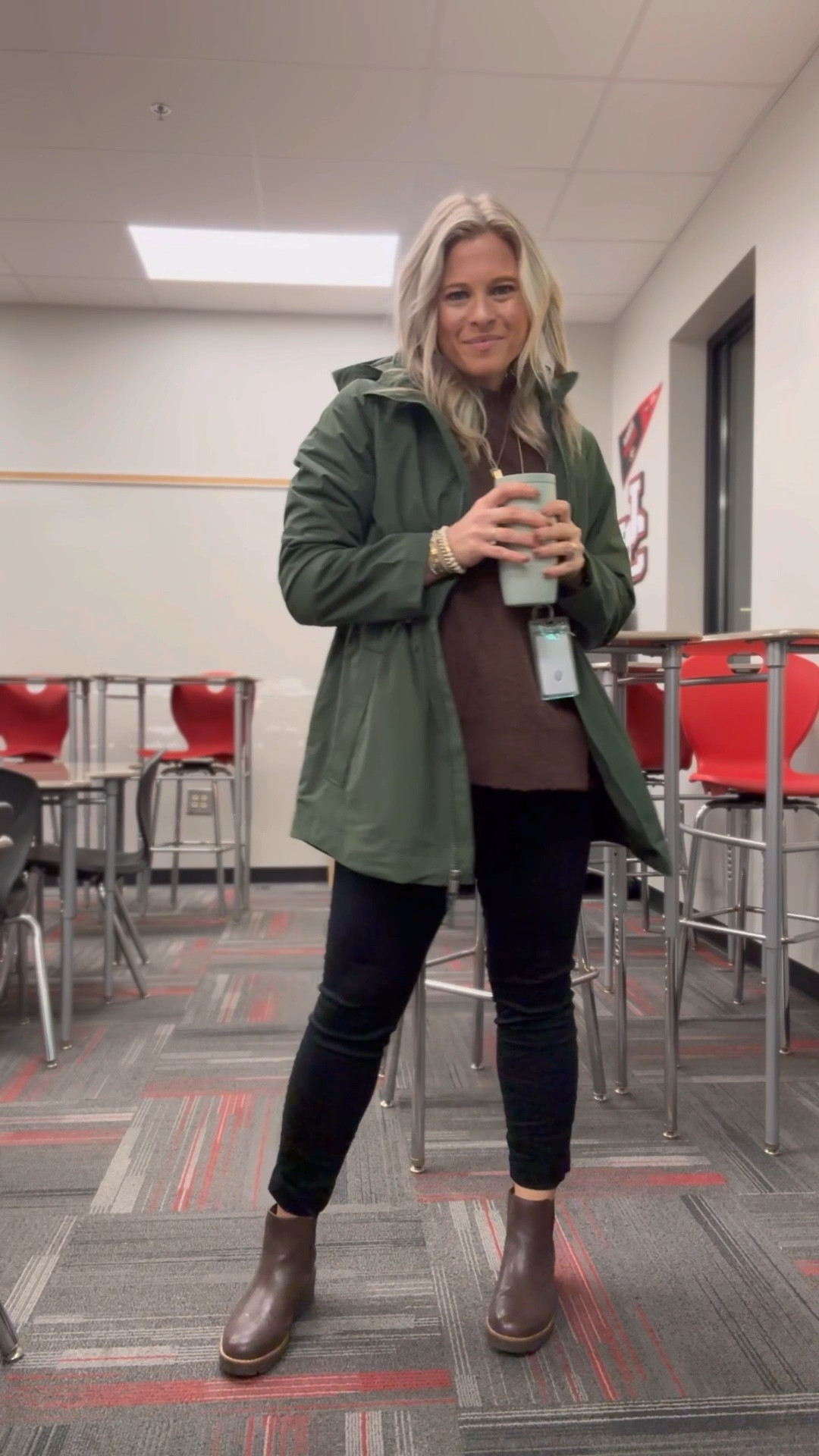 The cozy fit for a gloomy fall day!
Coat: M (could size up)
Sweater: M
Pants: old
Shoes: so good!

#LTKStyleTip #LTKSeasonal #LTKWorkwear