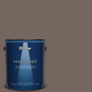 1 gal. #780B-6 Mountain Ridge Satin Enamel Interior Paint & Primer | The Home Depot