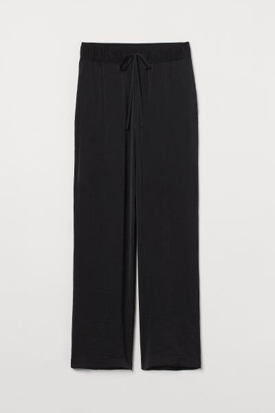 Wide-leg Pull-on Pants | H&M (US)