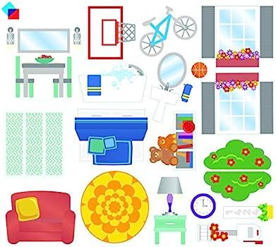 Magna-Tiles House Set, The Original Magnetic Building Tiles For Creative Open-Ended Play, Educati... | Amazon (US)