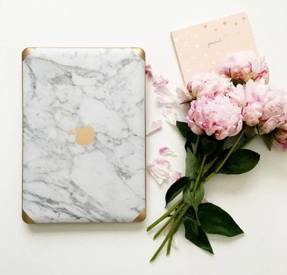 Marble and Gold with Logo | Etsy (US)