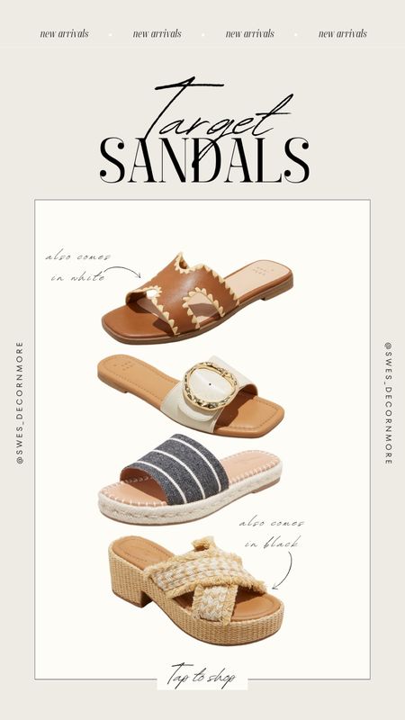 Target sandals perfect for spring and summer! Neutral colors to match almost any outfit  

#LTKSeasonal #LTKfindsunder50 #LTKshoecrush