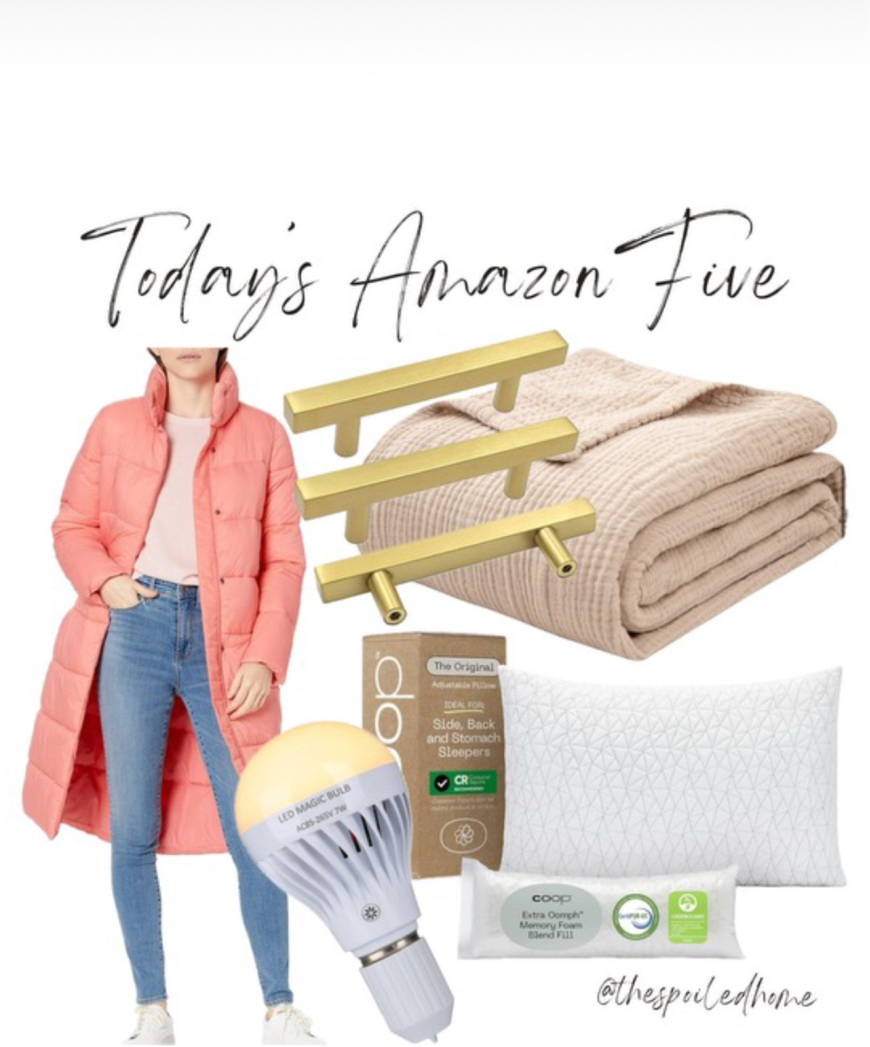 Today’s Amazon 5! All tried and true Amazon finds on limited time deals 

#LTKhome #LTKfindsunder50 #LTKsalealert