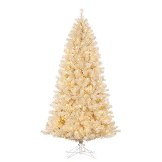 Kurt Adler 7-Foot Pre-lit LED Twinkle Cream Colored Tree - Bed Bath & Beyond - 41506100 | Bed Bath & Beyond