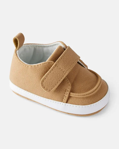 Baby Boy Pull-On Casual Sneakers - Brown | Carter's Inc