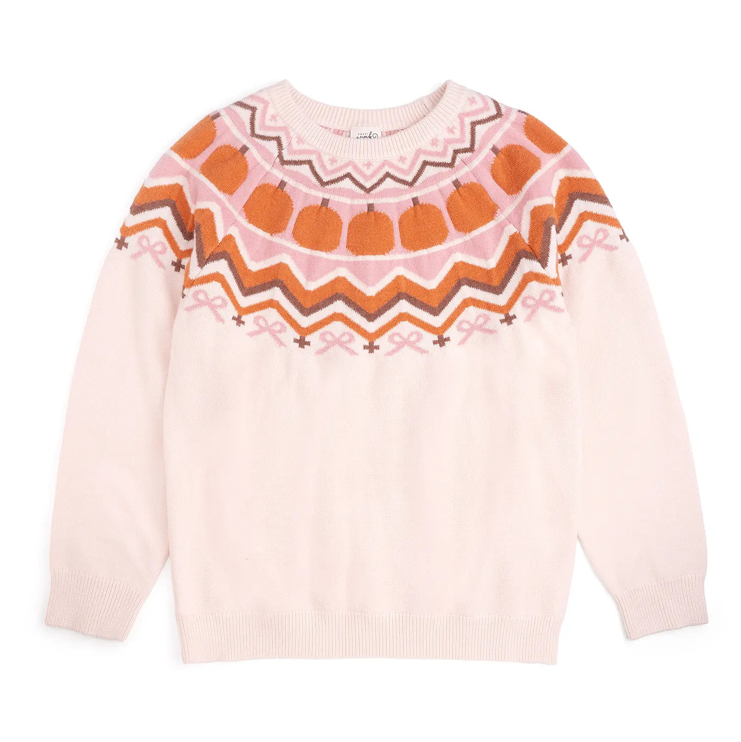 Sweet Wink Pumpkin Fair Isle Women's Sweater (Women) | Nordstrom | Nordstrom