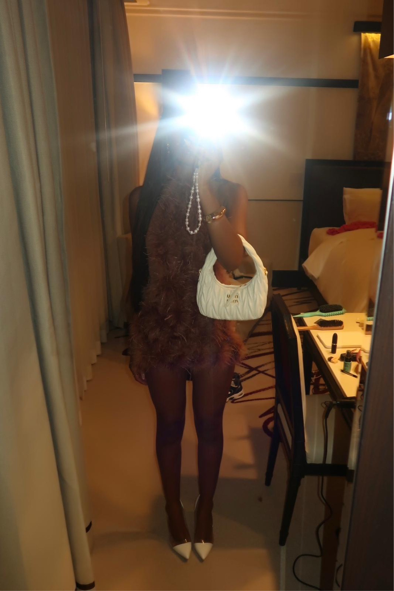 Ego feather mini dress ⭐️ Miu Miu bag

#LTKuk #LTKdatenight #LTKpartywear