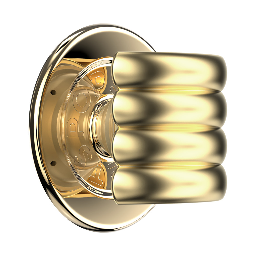 Enamel Puffy Stack Gold —  MagSafe PopGrip | Popsockets