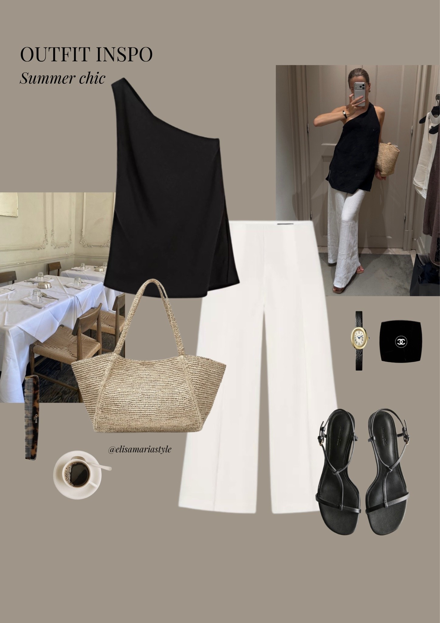 Linen inspired summer outfit idea 🍨

#LTKootd