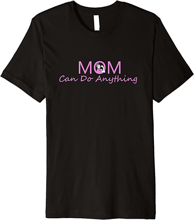 Mom Can Do Anything Logo T-Shirt | Amazon (US)