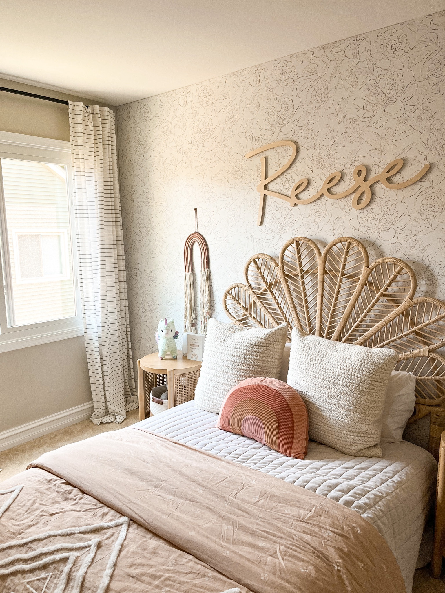 One more week until we find out the gender of the baby and all the changes will begin to take place in our household! Jonah will get one of the girls bed frame for his new big boy bed, we’ll begin clearing out closet space for Paityn to move into Reese’s bedroom and their headboards will go down to the basement for storage. The girls are excited for the new bunk bed. ✨Deep breath✨ it’s a lot 😅 but it’s all good and exciting stuff! 

#LTKHome #LTKKids #LTKStyleTip