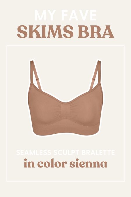 My favorite skims bra! I have the color sienna! 

#skims #bra #bralette 

#LTKfindsunder50 #LTKMostLoved #LTKstyletip