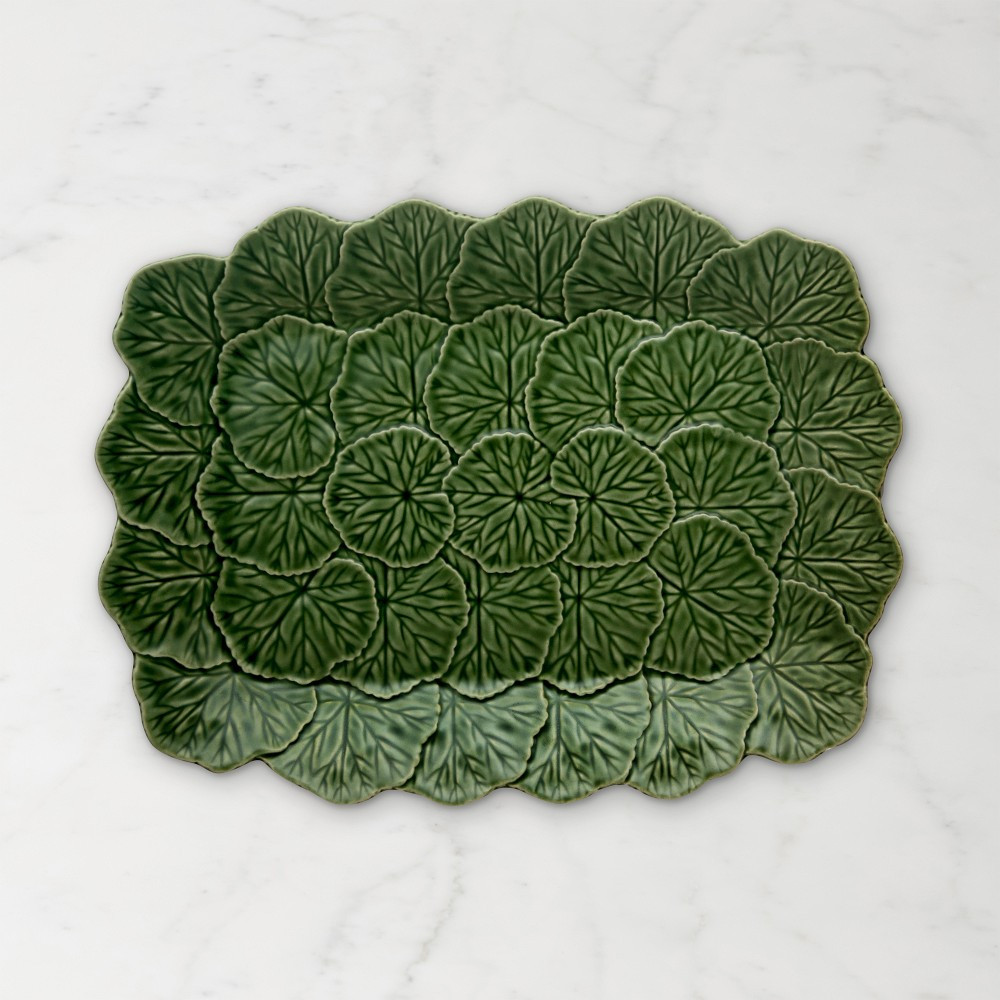 Bordallo Pinheiro Geranium Platter | Williams-Sonoma