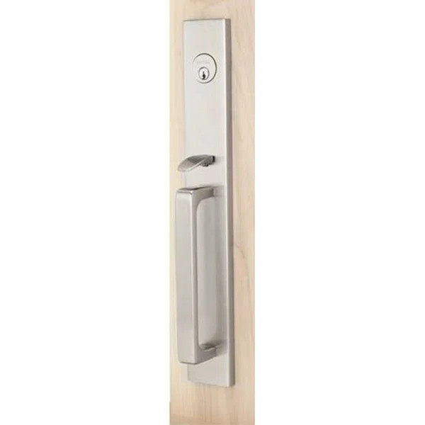 Emtek Lausanne Full Length Single Cylinder Tubular Entryset | Wayfair North America