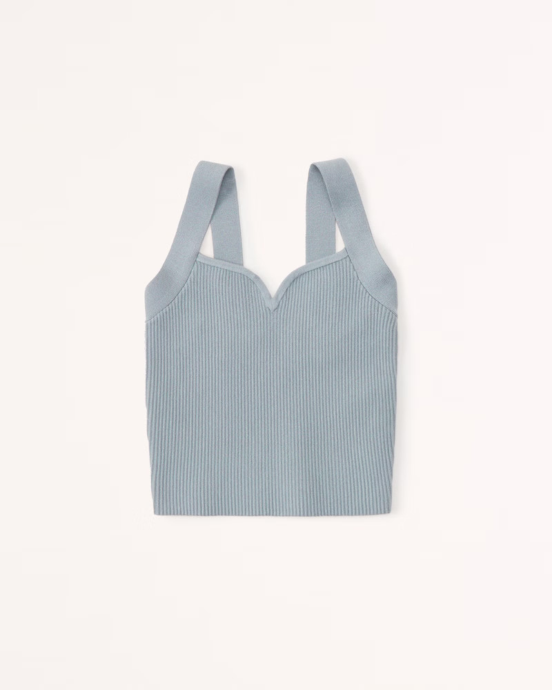 Women's Ottoman Sweetheart Tank | Women's Tops | Abercrombie.com | Abercrombie & Fitch (US)