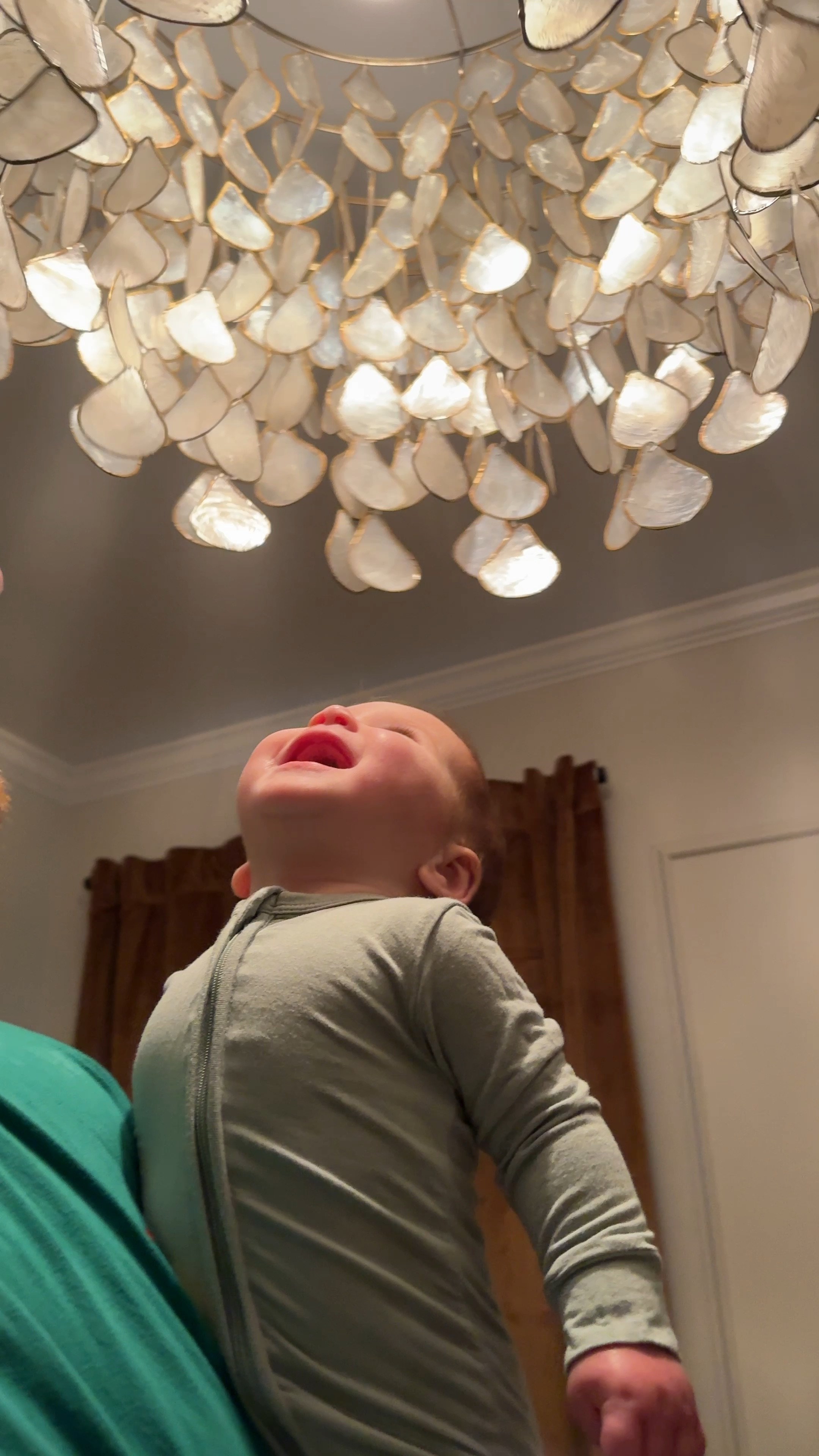 This is your sign to hang a beautiful chandelier in your nursery 😍

#LTKBump #LTKHome #LTKBaby