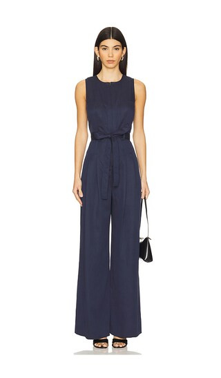 Ulla Johnson Marin Jumpsuit in Navy. - size 0 | Revolve Clothing (Global)